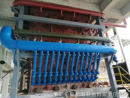 4㎡富氧側(cè)吹爐工程 4㎡富氧側(cè)吹爐工程